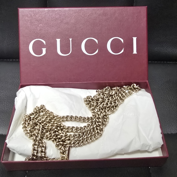 GUCCI chain shoulder strap - Picture 1 of 7